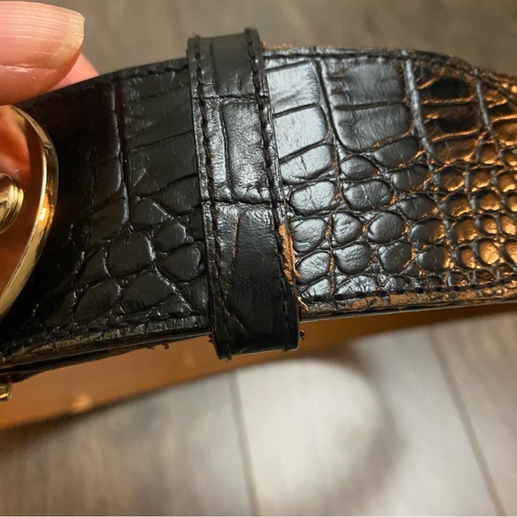 Lauren Ralph Lauren Oval Buckle Belt - Picture 6 of 8